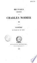 Oeuvres de Charles Nodier