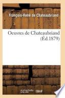 Oeuvres de Chateaubriand