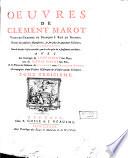 Oeuvres de Clement Marot ...