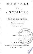 Oeuvres de Condillac: Histoire ancienne. T. 2-8