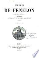 Oeuvres de Fenelon, archevêque de Cambrai