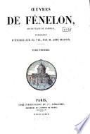 Oeuvres de Fénelon, archevêque de Cambrai