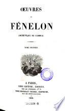 Oeuvres de Fenelon, Archeveque de Cambrai