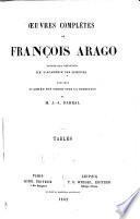 *Oeuvres de Francois Arago