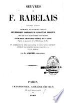 Oeuvres de François Rabelais