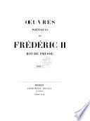 Oeuvres de Frederic Le Grand
