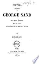 Oeuvres de George Sand: en 5 : Ontbreken