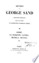 Oeuvres de George Sand
