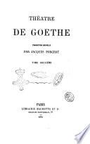 Oeuvres de Goethe traduction nouvelle par Jacques Porchat