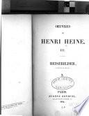 Oeuvres de Henri Heine