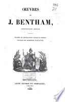 *Oeuvres de J. Bentham. Tome premier [-troisieme].