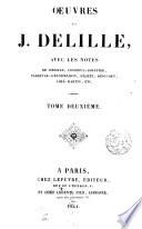Oeuvres de J. Delille