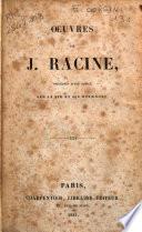 Oeuvres de J. Racine