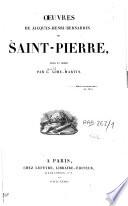 Oeuvres de Jacques-Henri-Bernardin de Saint-Pierre