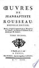 OEUVRES DE JEAN-BAPTISTE ROUSSEAU