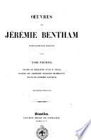 Oeuvres de Jérémie Bentham, jurisconsulte anglais