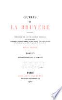 Oeuvres de La Bruyère