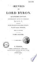 Oeuvres de Lord Byron