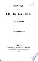 Oeuvres de Louis Racine