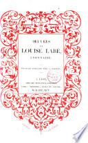 Oeuvres de Louise Labé,...