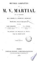 Oeuvres de M.V. Martial, 2