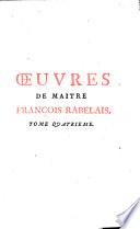 Oeuvres de maitre François Rabelais