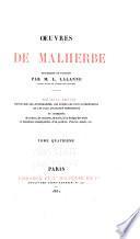 Oeuvres de Malherbe, recueillies et annotées