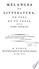 Oeuvres de Mancini-Nivernois. Tome I [-tome VIII]