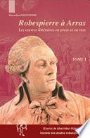 Oeuvres de Maximilien Robespierre