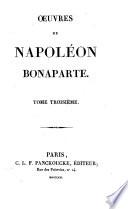 Oeuvres de Napoleon Bonaparte. Tome premier -sixieme!