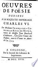 Oeuvres de poesie