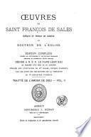 Oeuvres de Saint François de Sales