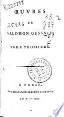 Oeuvres de Salomon Gessner