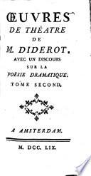 Oeuvres De Thèâtre De M. Diderot