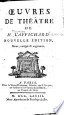Oeuvres de théâtre de M. L'Affichard