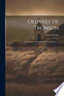Oeuvres de Tronson