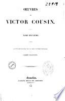 Oeuvres de Victor Cousin