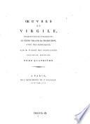 Oeuvres de Virgile, traduites en Francois, le texte vis-a vis la traduction, avec des remarques, par l'abbe Des'Fontaines, Nouvelle edition
