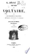 Oeuvres de Voltaire avec des remarques et des notes historiques, scientifiques et littéraires