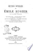 Oeuvres diverses de Émile Augier