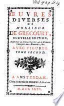 Oeuvres diverses de Jean-Baptiste-Joseph Willart de Grécourt