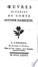 Oeuvres diverses du comte Antoine Hamilton