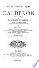 Oeuvres dramatiques de Calderón