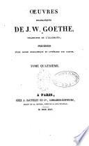 Oeuvres dramatiques de J. W. Goethe: Faust ; la manie du sentiment ; le frère et la soeur ; le citoyen général ; Jery et Baetely