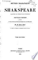 Oeuvres dramatiques de shakspeare