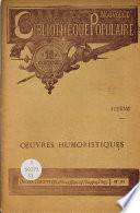 OEuvres humoristiques