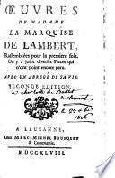 Oeuvres