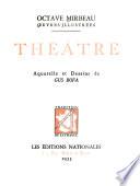 Oeuvres illustrées: Théâtre. 1935