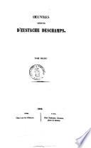 Oeuvres inédites d'Eustache Deschamps