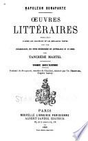 Oeuvres littéraires